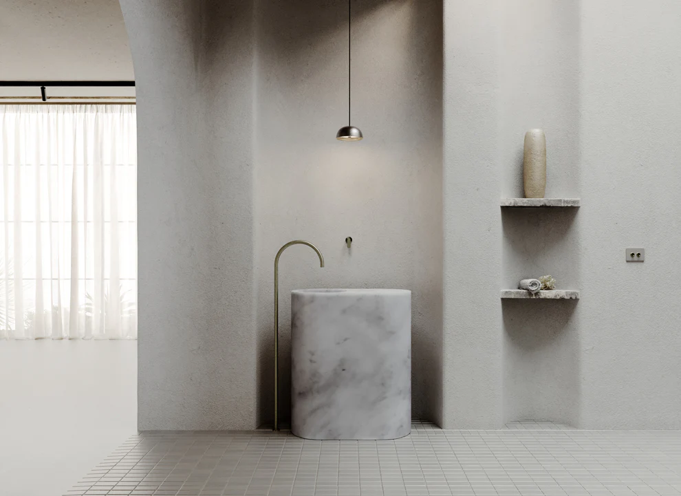 JP COLUMN - Freestanding basin - Image 7