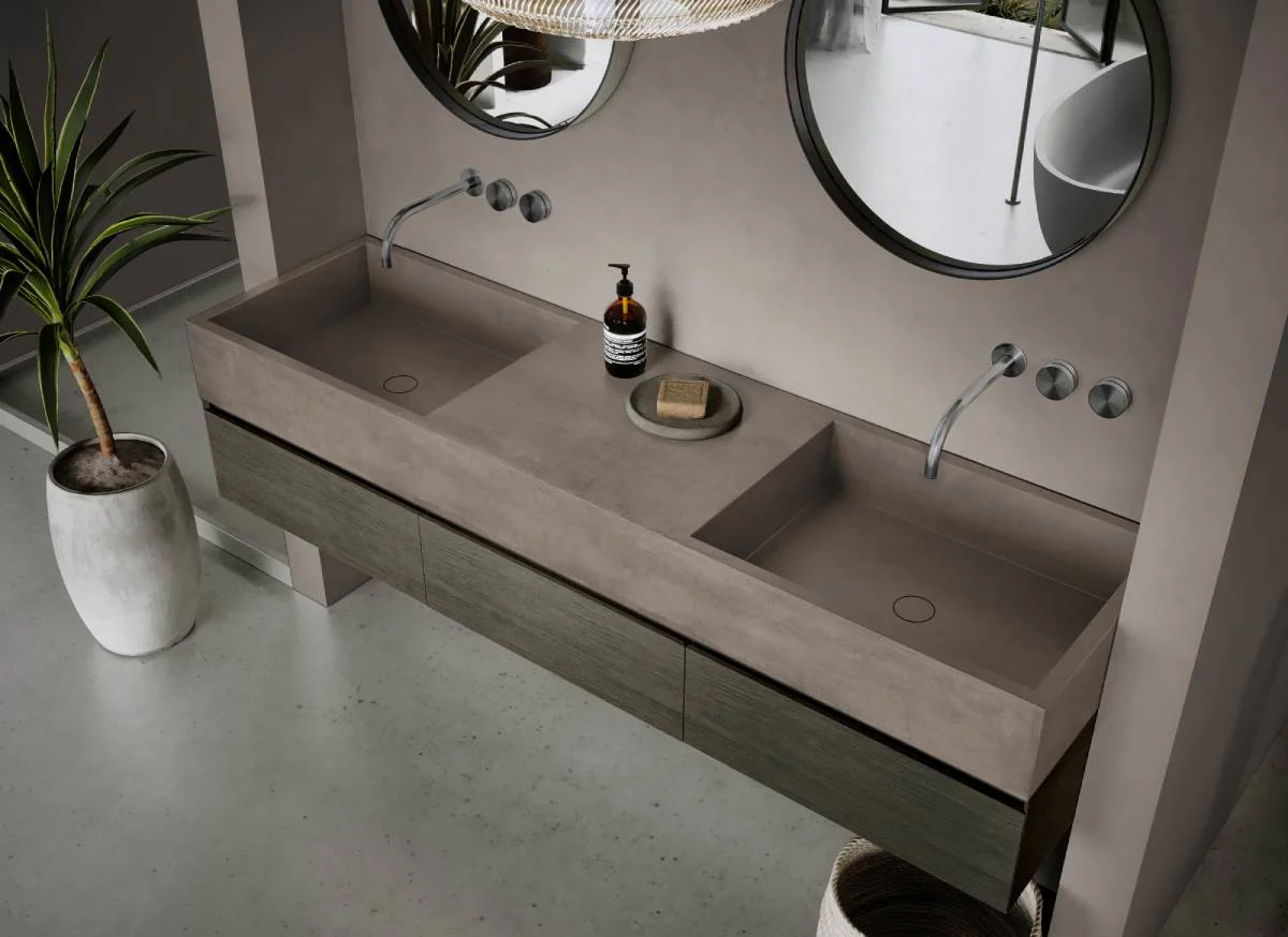 MSN BASIN 186 - Custom washbasin with pop-up waste - Image 16