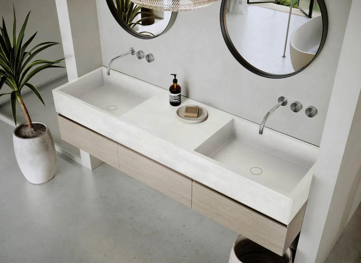 MSN BASIN 186 - Custom washbasin with pop-up waste - Image 19