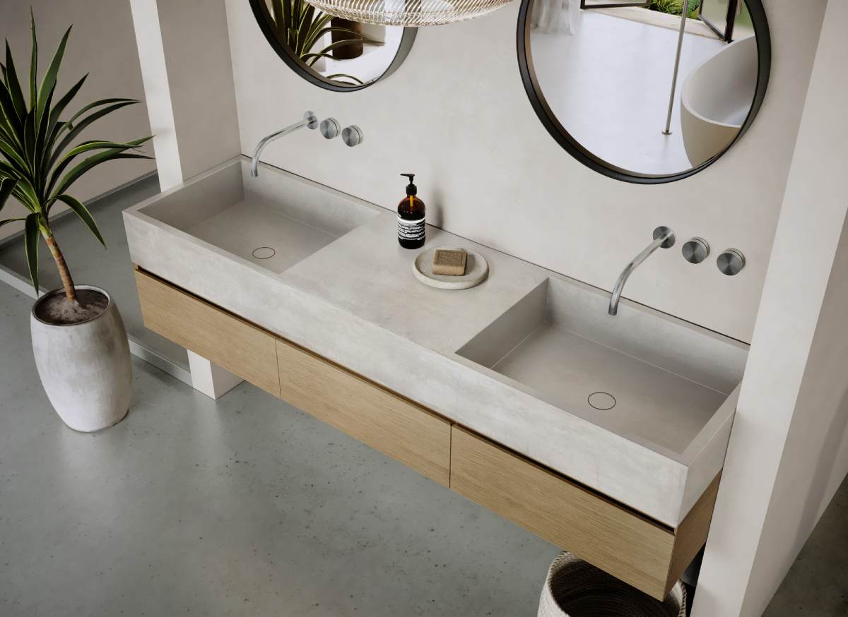 MSN BASIN 186 - Custom washbasin with pop-up waste - Image 8