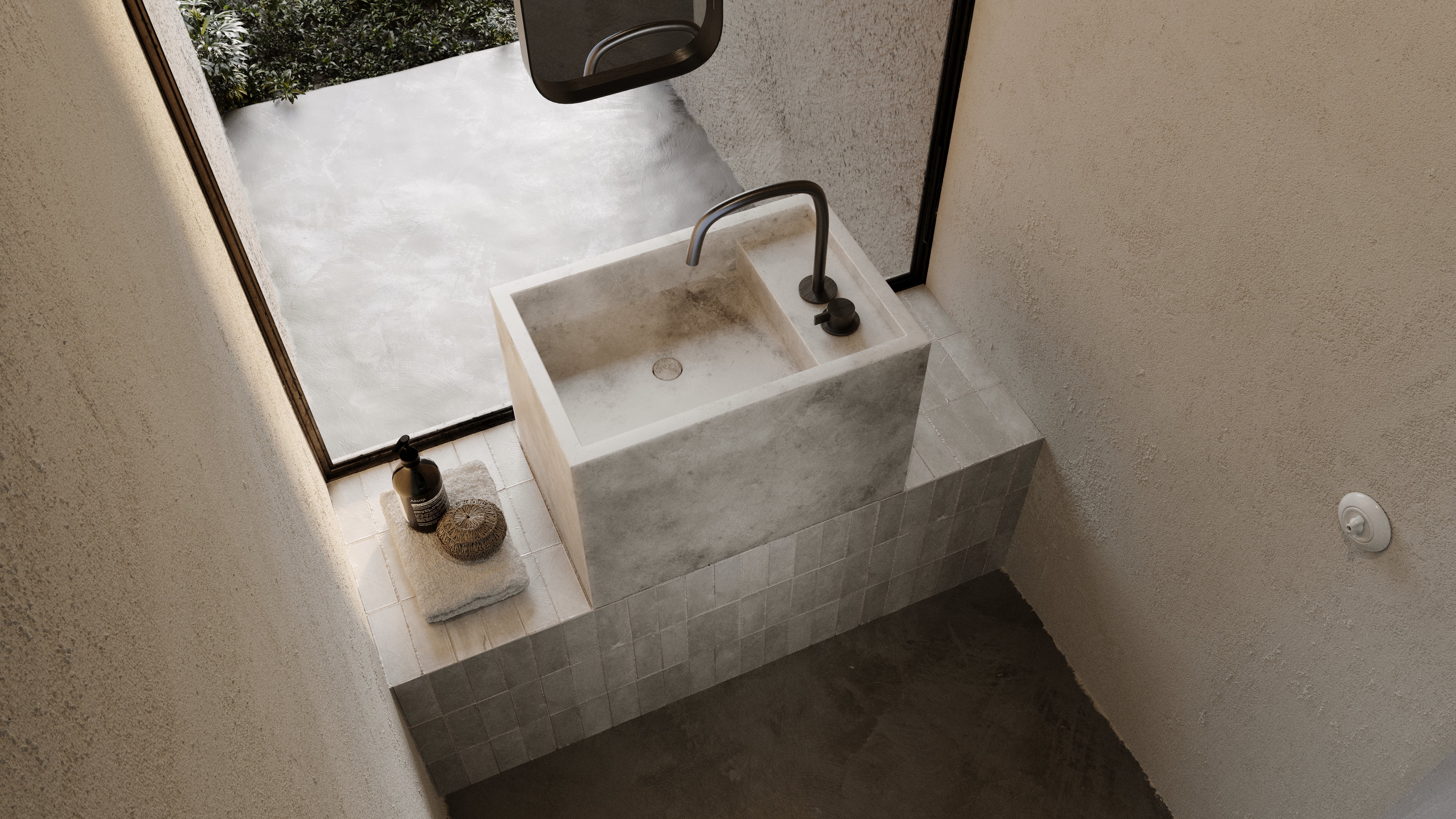 PB BASIN - Bathroom wash basin - 60cm - Image 17