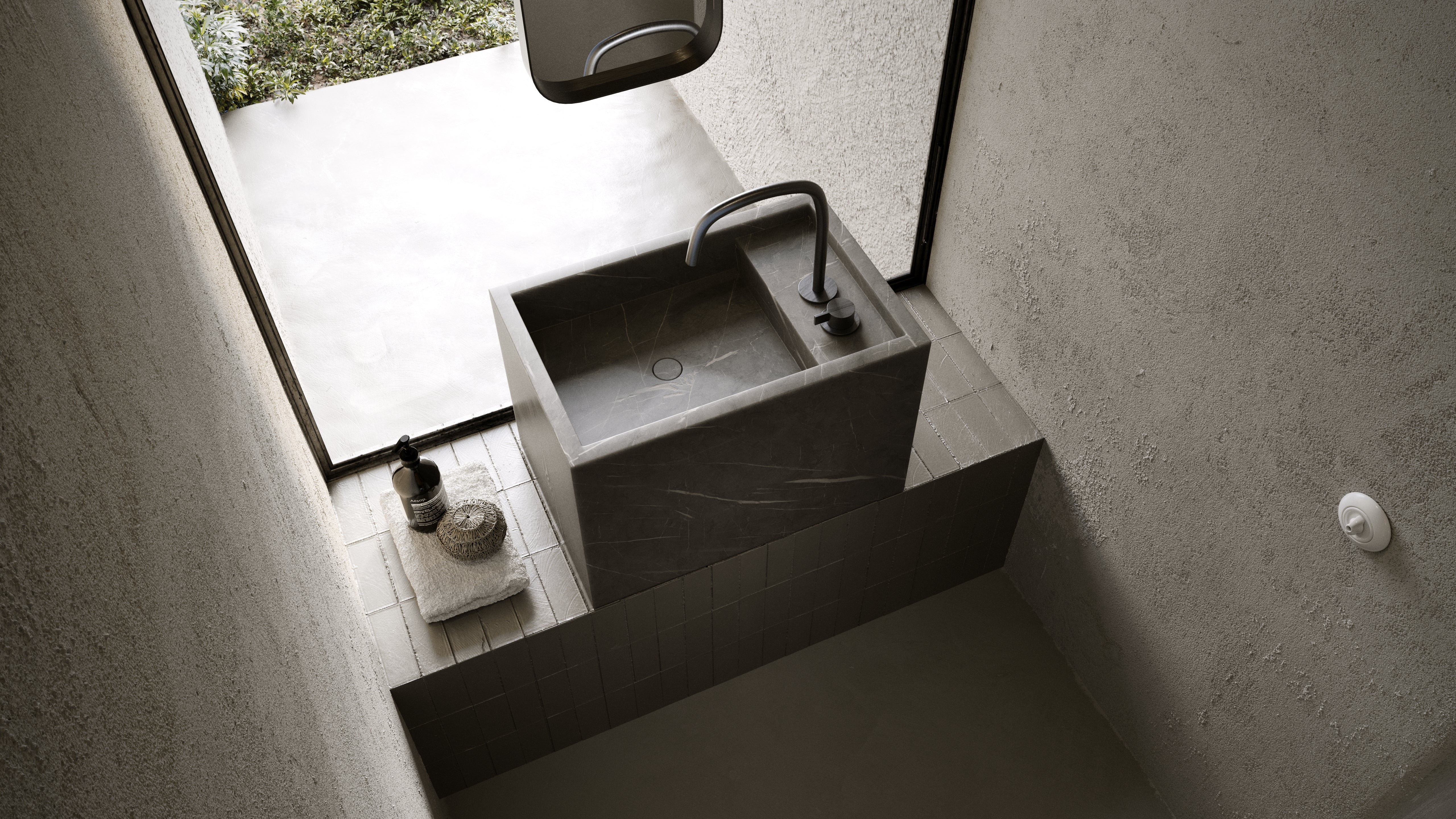 PB BASIN - Bathroom wash basin - 60cm - Image 20
