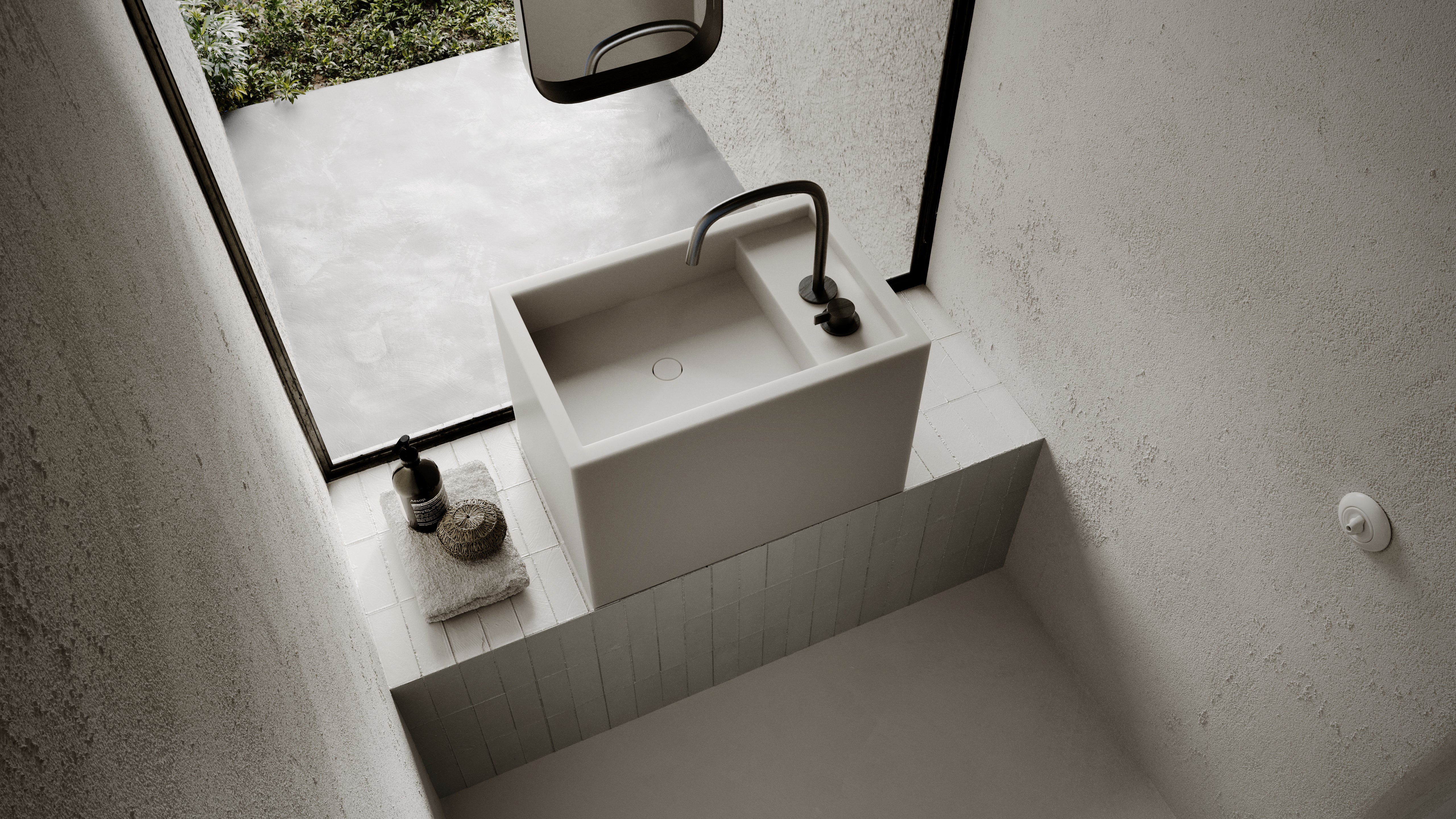 PB BASIN - Bathroom wash basin - 60cm - Image 44