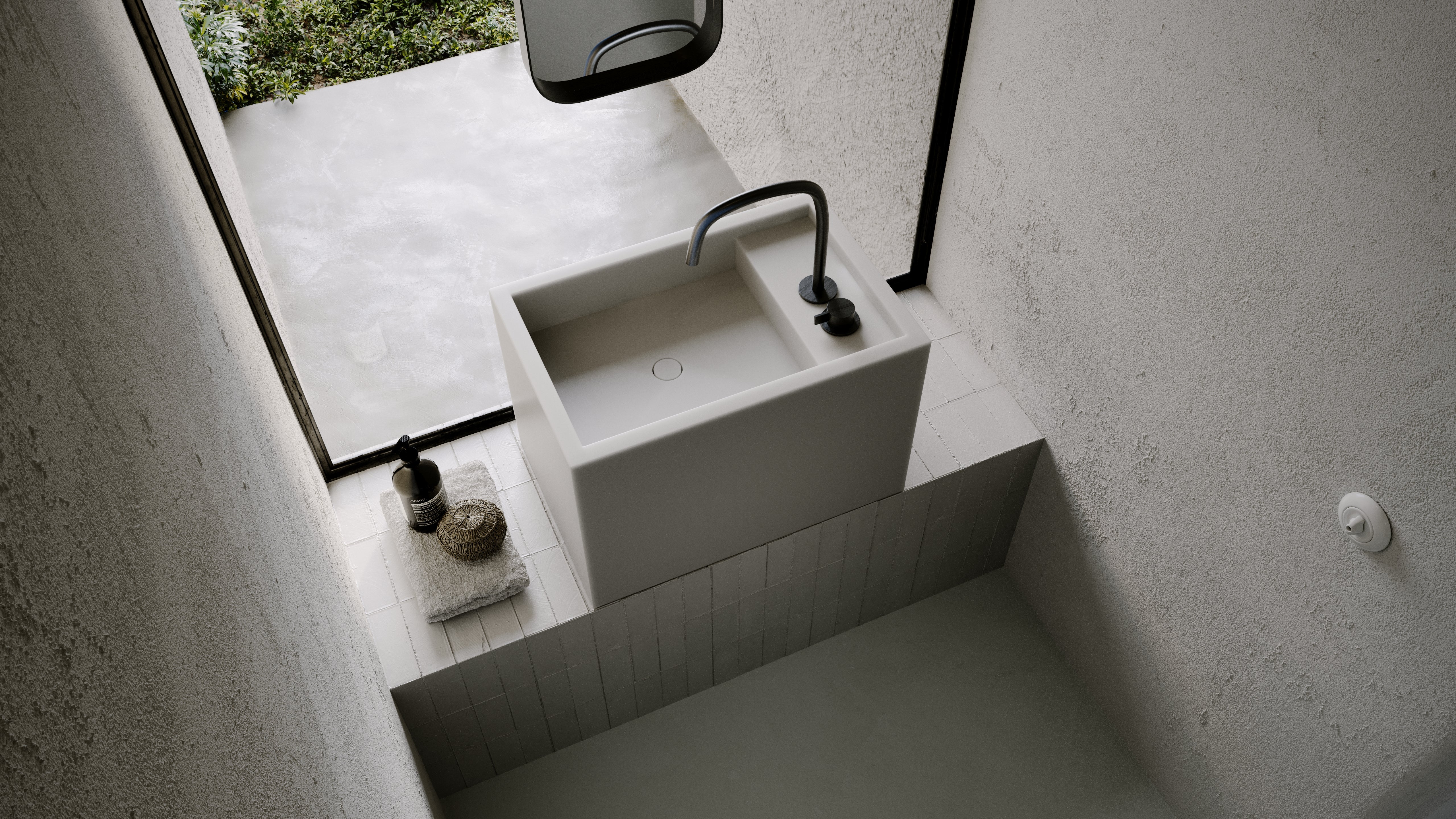 PB BASIN - Bathroom wash basin - 60cm - Image 47