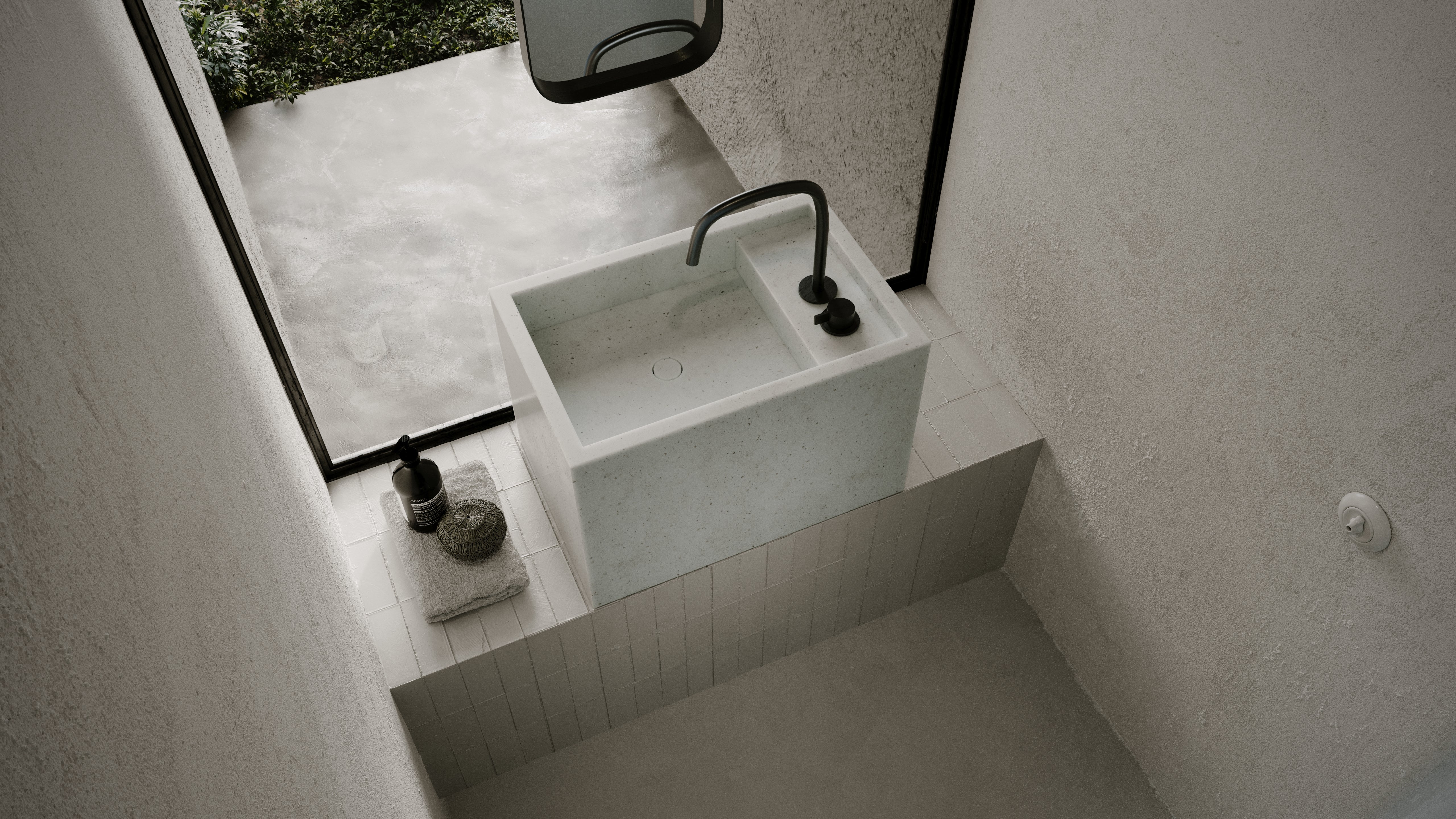 PB BASIN - Bathroom wash basin - 60cm - Image 5