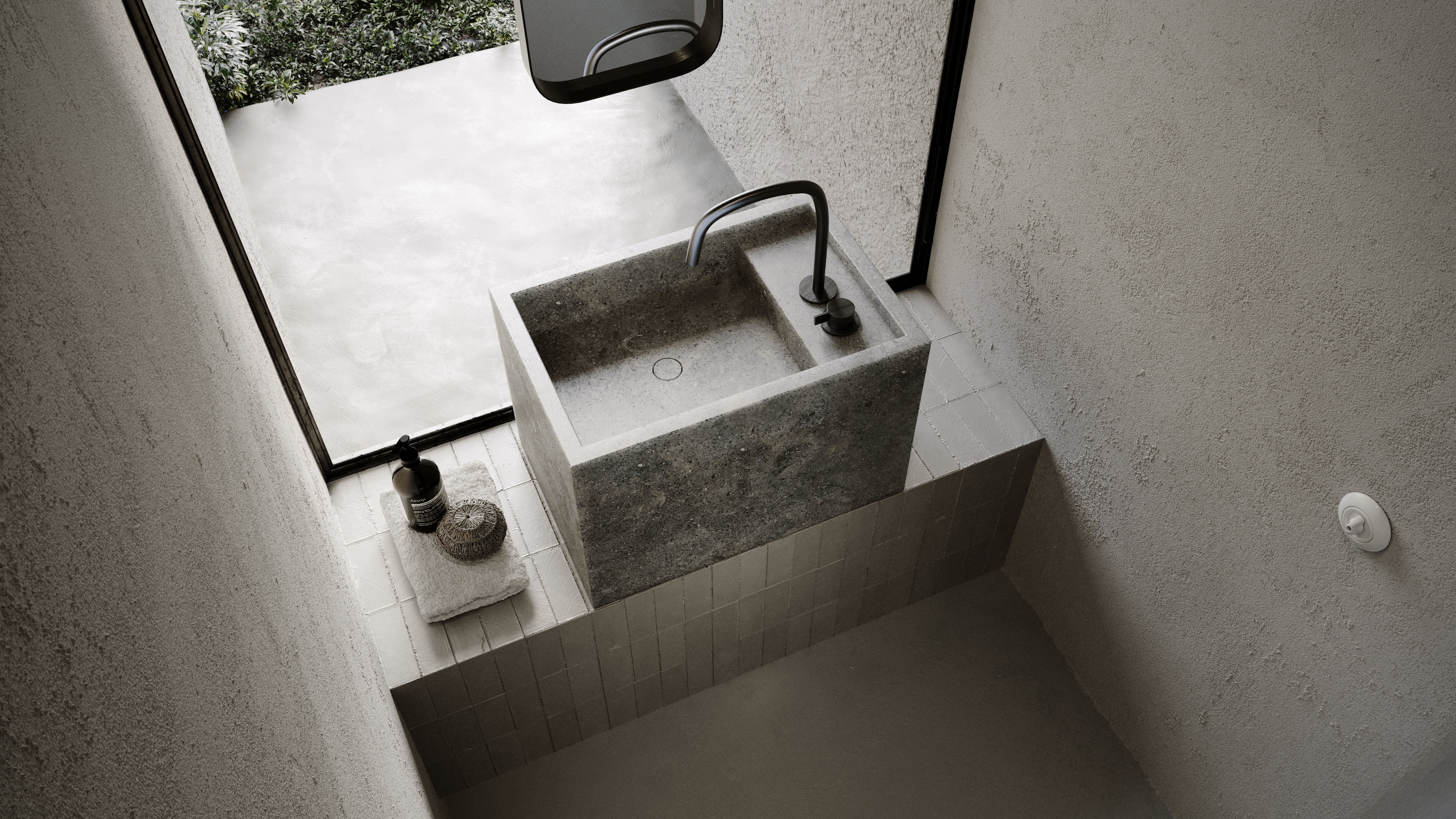 PB BASIN - Bathroom wash basin - 60cm - Image 8
