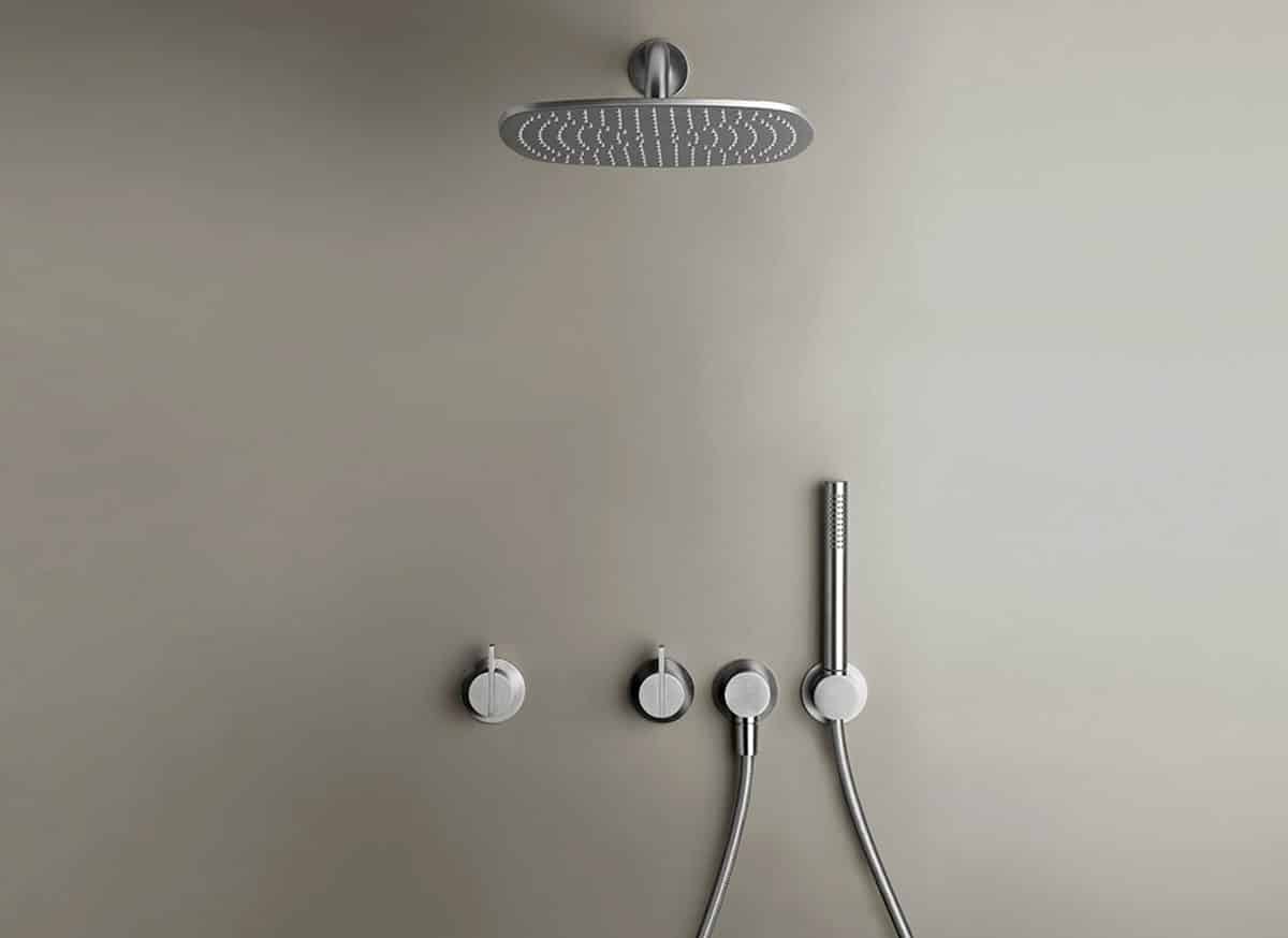 PB SET22 - Wall mounted rain shower set